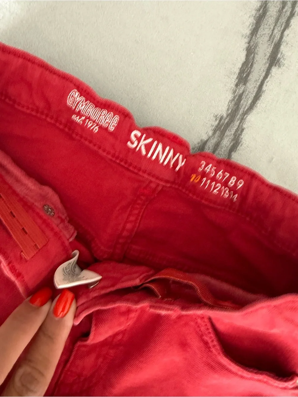 Gymboree Skinny Red Kids’ Jeans